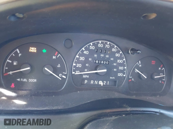 2000 Ford Ranger XL with VIN 1FTYR10CXYPA60122, listed as a IAAI auction lot 41879932 with 161,820 mi miles. Bid and sale history available at carsss.com. Image 7.