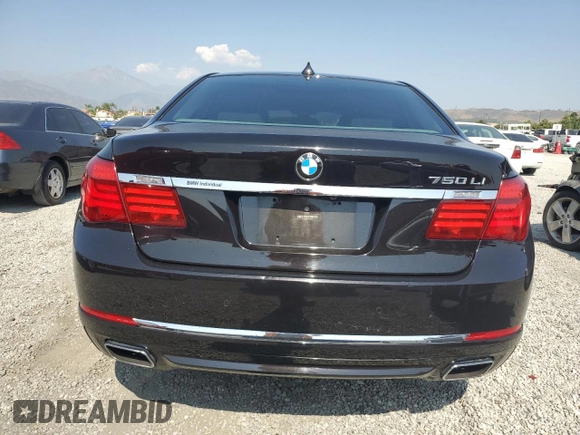2014 BMW 7 Series ALPINA B7 with VIN WBAYE8C50ED134885, listed as a Copart auction lot 60315005 with 110,259 mi miles and Salvage title. Bid and sale history available at DreamBid. Image 6.