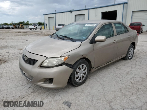 2010 Toyota Corolla with VIN 1NXBU4EEXAZ277141, listed as a Copart auction lot 54261755 with 218,184 mi miles and Clean Title. Bid and sale history available at carsss.com. Image 1.