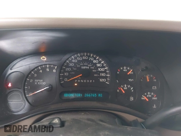 2006 Chevrolet Tahoe LS with VIN 1GNEC13ZX6J138197, listed as a IAAI auction lot 42361910 with 266,765 mi miles and . Bid and sale history available at DreamBid. Image 7.