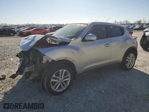 2014 Nissan Juke SV with VIN JN8AF5MR8ET362399, listed as a Copart auction lot 48682385 with 148,765 mi miles and Salvage Title. Bid and sale history available at carsss.com. Image 1.