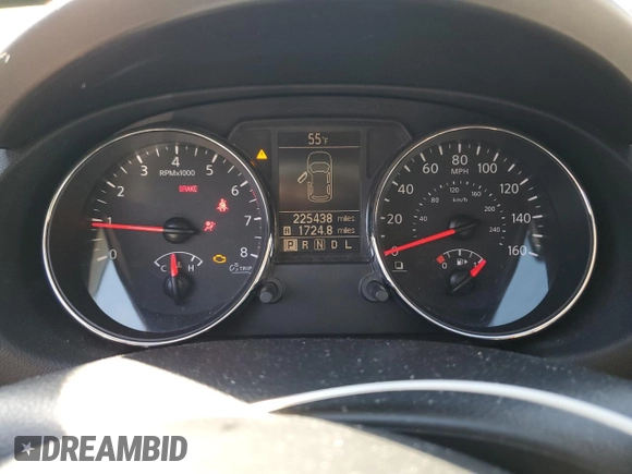 2012 Nissan Rogue SL with VIN JN8AS5MTXCW283691, listed as a Copart auction lot 48220665 with 225,438 mi miles and Salvage Title. Bid and sale history available at DreamBid. Image 9.