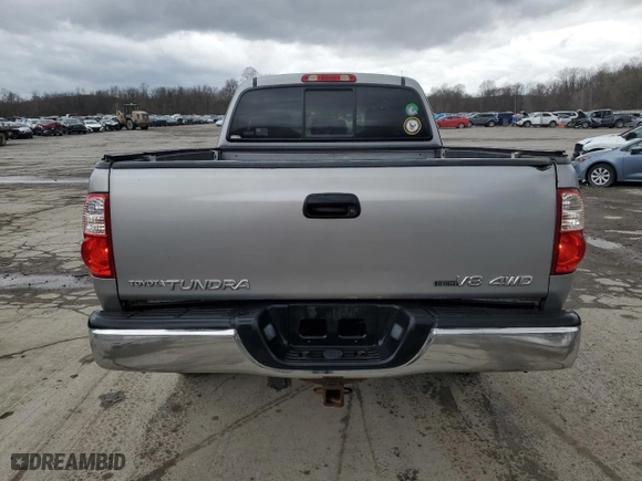 2006 Toyota Tundra SR5 with VIN 5TBBT44126S485041, listed as a Copart auction lot 51240315 with 152,017 mi miles and Salvage Title. Bid and sale history available at carsss.com. Image 6.