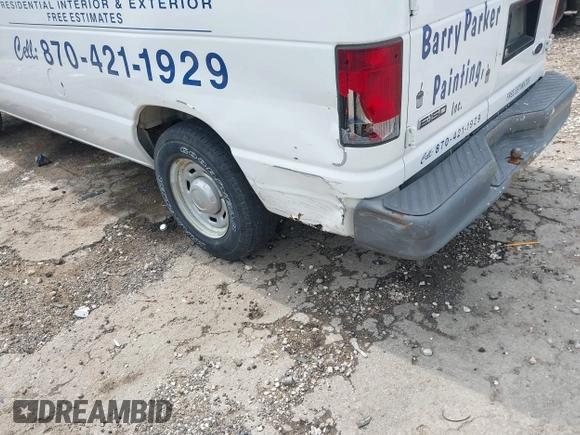2006 Ford Econoline Cargo with VIN 1FTRE14W56HA74697, listed as a IAAI auction lot 42341374 with 153,519 mi miles and . Bid and sale history available at DreamBid. Image 6.