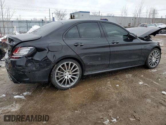2020 Mercedes-Benz C 43 AMG z VIN 55SWF6EB3LU334503, wystawiony jako Copart lot #46309145 z przebiegiem 67 918 mil mil oraz Szkoda całkowita • Salvage title. Historia ofert i sprzedaży dostępna na DreamBid. Obrazek 3.