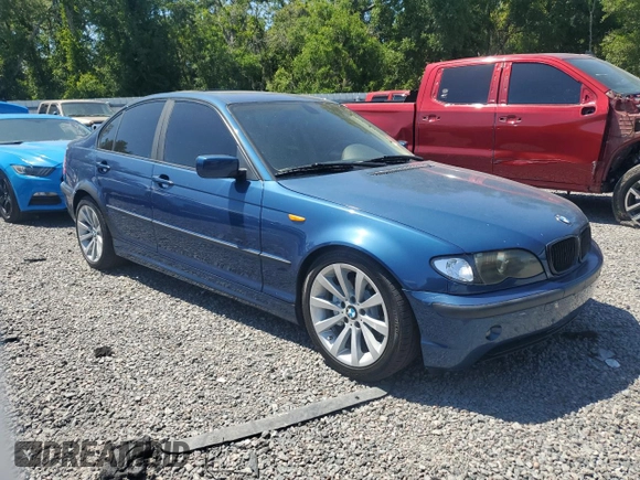 2003 BMW 3 Series 325i with VIN WBAEV33443KL59395, listed as a Copart auction lot 53683815 with 255,171 mi miles and Non Repairable. Bid and sale history available at DreamBid. Image 4.