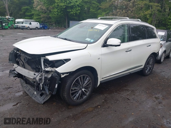 2020 Infiniti QX60 Luxe with VIN 5N1DL0MM7LC547819, listed as a IAAI auction lot 42271117 with 73,253 mi miles and . Bid and sale history available at DreamBid. Image 18.