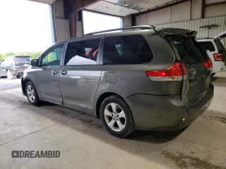 2012 Toyota Sienna LE AAS with VIN 5TDKK3DCXCS224922, listed as a Copart auction lot 57770865 with 210,320 mi miles and Salvage title. Bid and sale history available at DreamBid. Image 2.