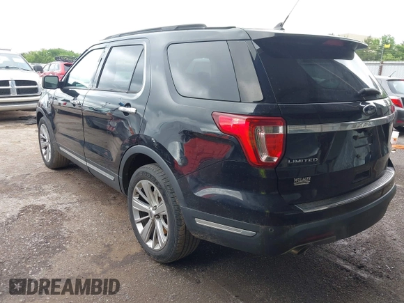 2019 Ford Explorer Limited with VIN 1FM5K7F83KGA40505, listed as a IAAI auction lot 42348185 with 130,130 mi miles and . Bid and sale history available at DreamBid. Image 3.