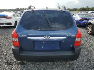 2005 Hyundai Tucson GLS with VIN KM8JN12D95U051374, listed as a Copart auction lot 73854704 with 0 mi miles and Salvage Title. Bid and sale history available at carsss.com. Image 6.