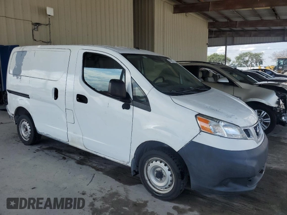 2015 Nissan NV200 S with VIN 3N6CM0KN2FK735636, listed as a Copart auction lot 47462215 with 67,579 mi miles and Salvage title. Bid and sale history available at DreamBid. Image 4.