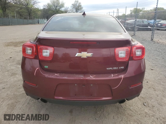 2016 Chevrolet Malibu LTZ with VIN 1G11E5SA3GF106466, listed as a Copart auction lot 53947505 with 75,311 mi miles and Salvage Title. Bid and sale history available at DreamBid. Image 6.