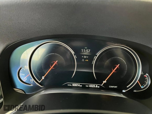 2018 BMW 7 Series 740i with VIN WBA7E2C50JG743251, listed as a Copart auction lot 87849025 with 60,974 mi miles and Clean Title. Bid and sale history available at carsss.com. Image 8.