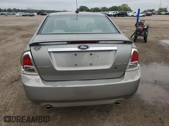 2008 Ford Fusion SEL with VIN 3FAHP08158R247057, listed as a Copart auction lot 51349435 with 222,294 mi miles and Salvage Title. Bid and sale history available at carsss.com. Image 6.