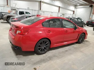 2018 Subaru WRX Limited with VIN JF1VA1H6XJ9801829, listed as a Copart auction lot 57121505 with 61,501 mi miles and Clean title. Bid and sale history available at DreamBid. Image 3.