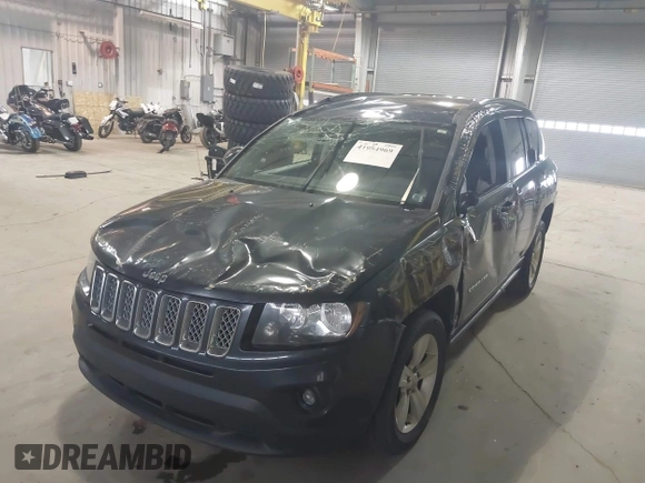 2015 Jeep Compass High Altitude Edition with VIN 1C4NJDEB1FD162936, listed as a IAAI auction lot 41954969 with 93,940 mi miles. Bid and sale history available at carsss.com. Image 6.