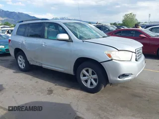 2008 Toyota Highlander with VIN JTEES41A482045761, listed as a IAAI auction lot 42332150 with 212,096 mi miles and . Bid and sale history available at DreamBid. Image 1.