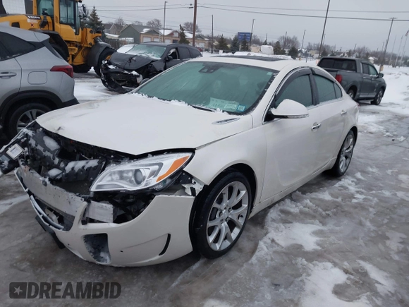 2014 Buick Regal GS with VIN 2G4GU5GX2E9231431, listed as a IAAI auction lot 41560479 with 200,078 mi miles and . Bid and sale history available at DreamBid. Image 17.