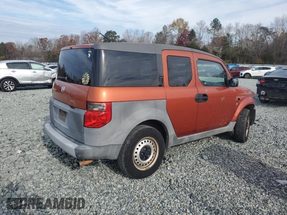 2004 Honda Element LX with VIN 5J6YH17344L008053, listed as a Copart auction lot 82022094 with 128,665 mi miles and Salvage Title. Bid and sale history available at DreamBid. Image 3.