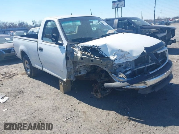 2002 Ford F-150 XL with VIN 1FTRF172X2NC07830, listed as a IAAI auction lot 41584706 with 143,255 mi miles. Bid and sale history available at carsss.com. Image 1.