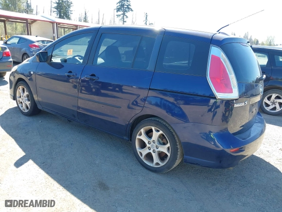 2009 Mazda Mazda5 Sport with VIN JM1CR293090344744, listed as a IAAI auction lot 42042896 with 215,303 mi miles. Bid and sale history available at carsss.com. Image 3.