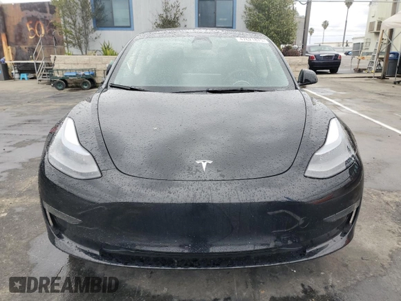 2023 Tesla Model 3 with VIN 5YJ3E1EA1PF677592, listed as a Copart auction lot 47621875 with 12,247 mi miles and Salvage Title. Bid and sale history available at DreamBid. Image 5.