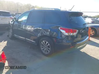 2016 Nissan Pathfinder Platinum with VIN 5N1AR2MM0GC621875, listed as a IAAI auction lot 42049577 with 70,759 mi miles and . Bid and sale history available at DreamBid. Image 3.