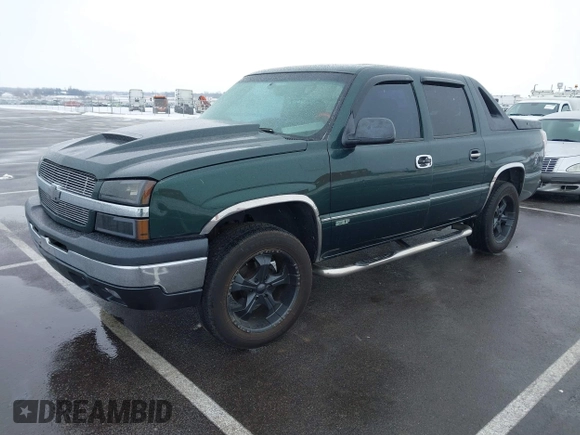 2004 Chevrolet Avalanche Z66 with VIN 3GNEC12T24G178494, listed as a IAAI auction lot 41582325 with 145,485 mi miles and . Bid and sale history available at DreamBid. Image 2.