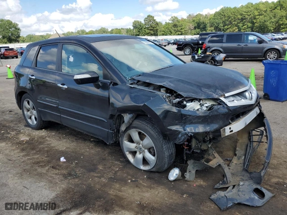 2009 Acura RDX with VIN 5J8TB18219A008667, listed as a Copart auction lot 71606904 with 293,558 mi miles and Salvage Title. Bid and sale history available at carsss.com. Image 4.
