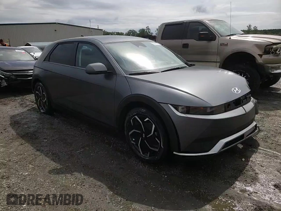 2022 Hyundai Ioniq 5 SEL with VIN KM8KN4AEXNU050783, listed as a Copart auction lot 58491465 with 23,875 mi miles and Salvage title. Bid and sale history available at DreamBid. Image 13.