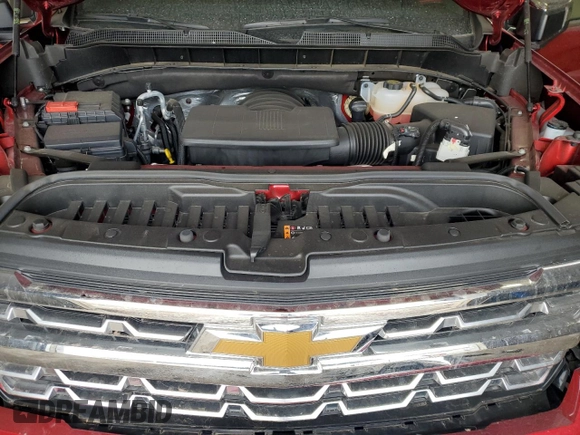 2024 Chevrolet Silverado 1500 LTZ with VIN 1GCUDGED4RZ266348, listed as a Copart auction lot 42705115 with 14,826 mi miles and Salvage Title. Bid and sale history available at DreamBid. Image 11.