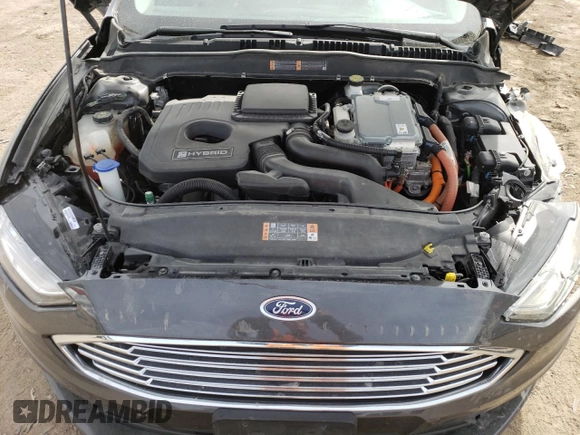2018 Ford Fusion Hybrid S with VIN 3FA6P0UU8JR145166, listed as a Copart auction lot 48550275 with 55,356 mi miles and Salvage Title. Bid and sale history available at carsss.com. Image 11.