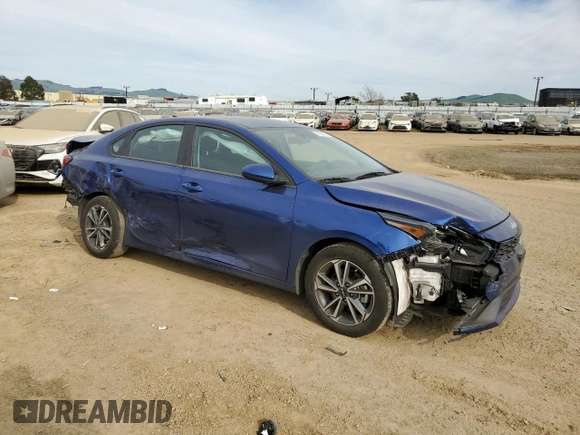 2023 Kia Forte LXS with VIN 3KPF24AD6PE519505, listed as a Copart auction lot 47259015 with 45,948 mi miles and Salvage Title. Bid and sale history available at carsss.com. Image 4.