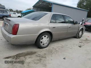 2003 Cadillac DeVille with VIN 1G6KD54Y03U147008, listed as a Copart auction lot 47529715 with 0 mi miles and Salvage Title. Bid and sale history available at carsss.com. Image 3.