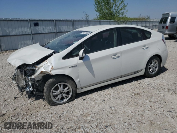 2010 Toyota Prius II with VIN JTDKN3DU6A0213576, listed as a Copart auction lot 89073455 with 202,368 mi miles and Salvage Title. Bid and sale history available at DreamBid. Image 1.