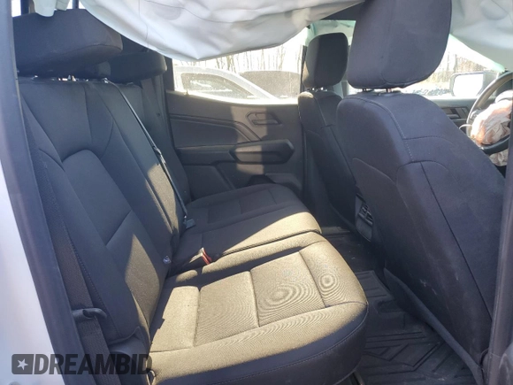 2023 Chevrolet Colorado 4WD Work Truck with VIN 1GCPTBEK9P1199744, listed as a Copart auction lot 81832834 with 27,146 mi miles and Salvage title. Bid and sale history available at DreamBid. Image 10.