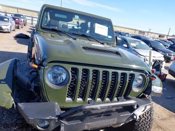2022 Jeep Gladiator Mojave with VIN 1C6JJTEG5NL110886, listed as a IAAI auction lot 41410576 with 44,307 mi miles. Bid and sale history available at carsss.com. Image 13.