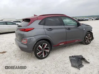 2019 Hyundai Kona Ultimate with VIN KM8K53A50KU311778, listed as a Copart auction lot 47336503 with 47,100 mi miles. Bid and sale history available at carsss.com. Image 3.