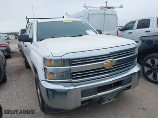 2015 Chevrolet Silverado 2500HD Work Truck with VIN 1GC1CUEG8FF570634, listed as a IAAI auction lot 41573949 with 108,346 mi miles. Bid and sale history available at carsss.com. Image 1.
