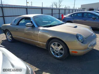 2005 Ford Thunderbird Deluxe with VIN 1FAHP60A45Y100899, listed as a IAAI auction lot 41803706 with 75,319 mi miles. Bid and sale history available at carsss.com. Image 1.
