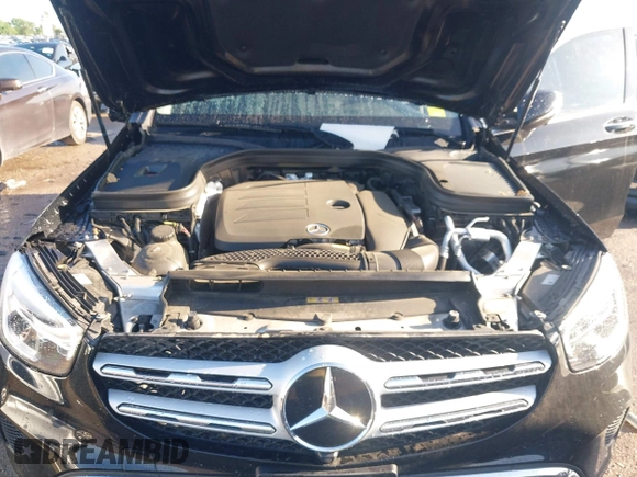 2022 Mercedes-Benz GLC 300 with VIN W1N0G8DB7NV394945, listed as a IAAI auction lot 42060999 with 17,332 mi miles and . Bid and sale history available at DreamBid. Image 10.