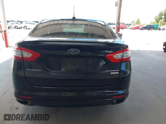 2016 Ford Fusion Titanium with VIN 3FA6P0K99GR235692, listed as a IAAI auction lot 42587743 with 169,467 mi miles and . Bid and sale history available at DreamBid. Image 16.