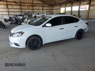 2017 Nissan Sentra S with VIN 3N1AB7AP1HY240732, listed as a Copart auction lot 61223645 with 84,857 mi miles and Salvage title. Bid and sale history available at DreamBid. Image 1.