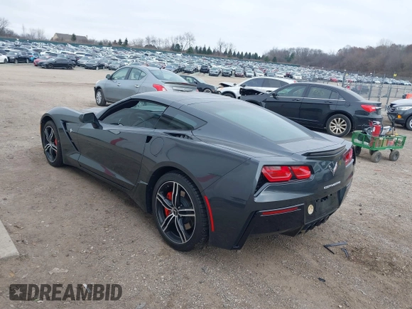 2017 Chevrolet Corvette 2LT z VIN 1G1YD2D74H5107974, wystawiony jako IAAI lot #40990975 z przebiegiem 43 656 mil mil oraz . Historia ofert i sprzedaży dostępna na DreamBid. Obrazek 3.