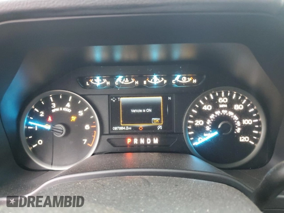 2018 Ford F-150 XL with VIN 1FTEX1EP8JFB61160, listed as a Copart auction lot 59914935 with 97,564 mi miles and Salvage title. Bid and sale history available at DreamBid. Image 9.