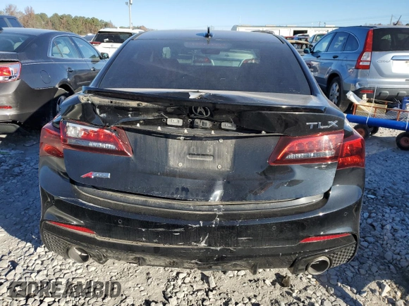 2019 Acura TLX w/A-Spec Pkg with VIN 19UUB1F66KA002766, listed as a Copart auction lot 83434034 with 61,626 mi miles and Salvage Title. Bid and sale history available at carsss.com. Image 6.