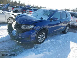 2017 Nissan Rogue SL with VIN JN8AT2MV9HW017650, listed as a IAAI auction lot 41329408 with 108,210 mi miles. Bid and sale history available at carsss.com. Image 2.