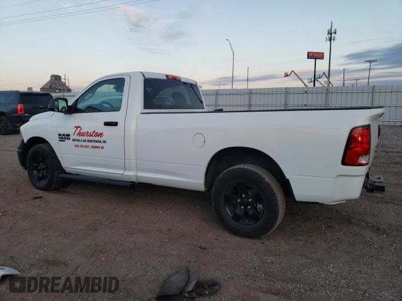 2023 Ram 1500 Tradesman with VIN 3C6JR7DG4PG551460, listed as a Copart auction lot 83994184 with 11,803 mi miles and Salvage title. Bid and sale history available at DreamBid. Image 2.