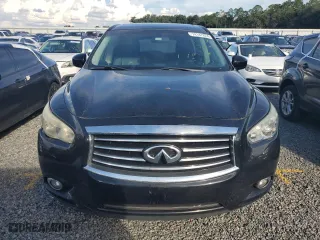 2013 Infiniti JX35 with VIN 5N1AL0MM0DC329435, listed as a Copart auction lot 74147224 with 0 mi miles and Salvage Title. Bid and sale history available at carsss.com. Image 5.