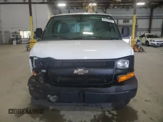 2017 Chevrolet Express Cargo Van with VIN 1GCZGHFG0H1308006, listed as a Copart auction lot 85428554 with 57,288 mi miles and Salvage Title. Bid and sale history available at carsss.com. Image 5.